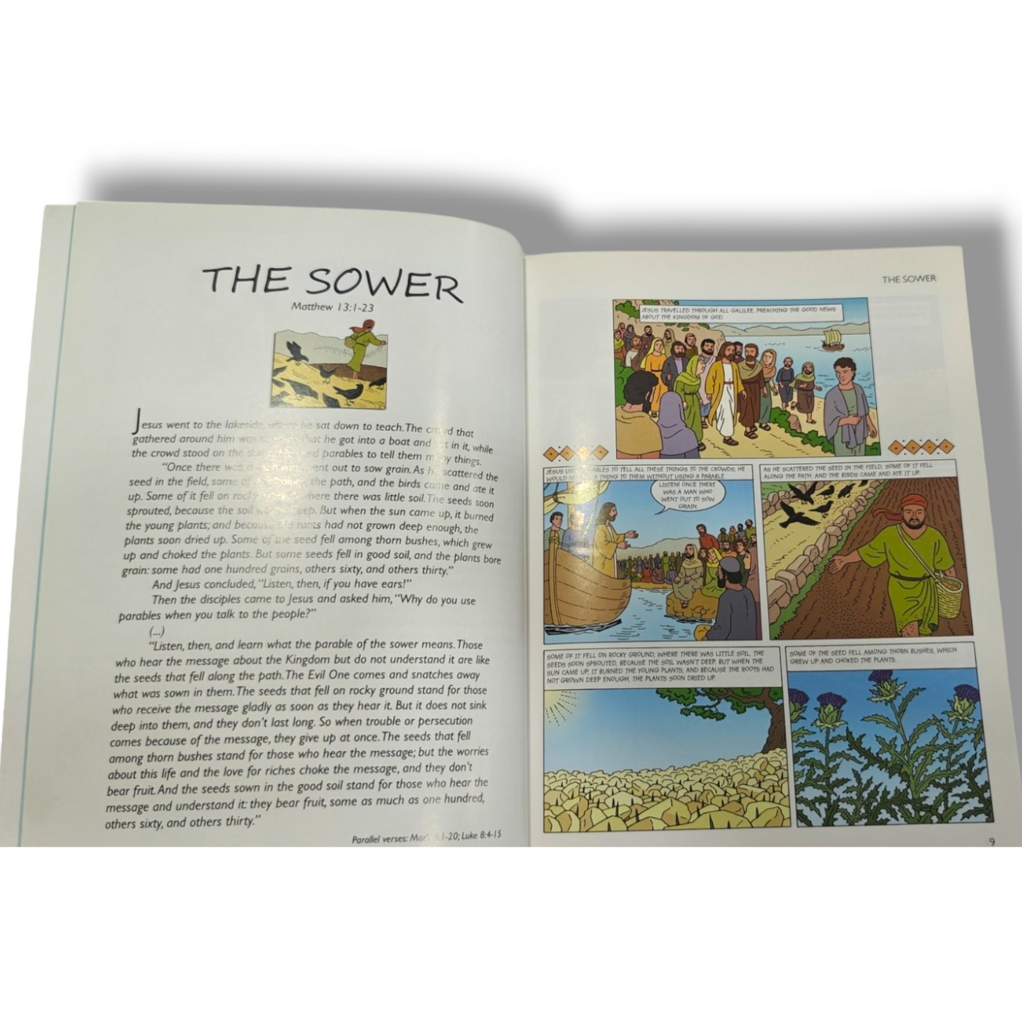 The Parables Comic Book – Bible Parables in Comic Format | ISBN 9789386516961