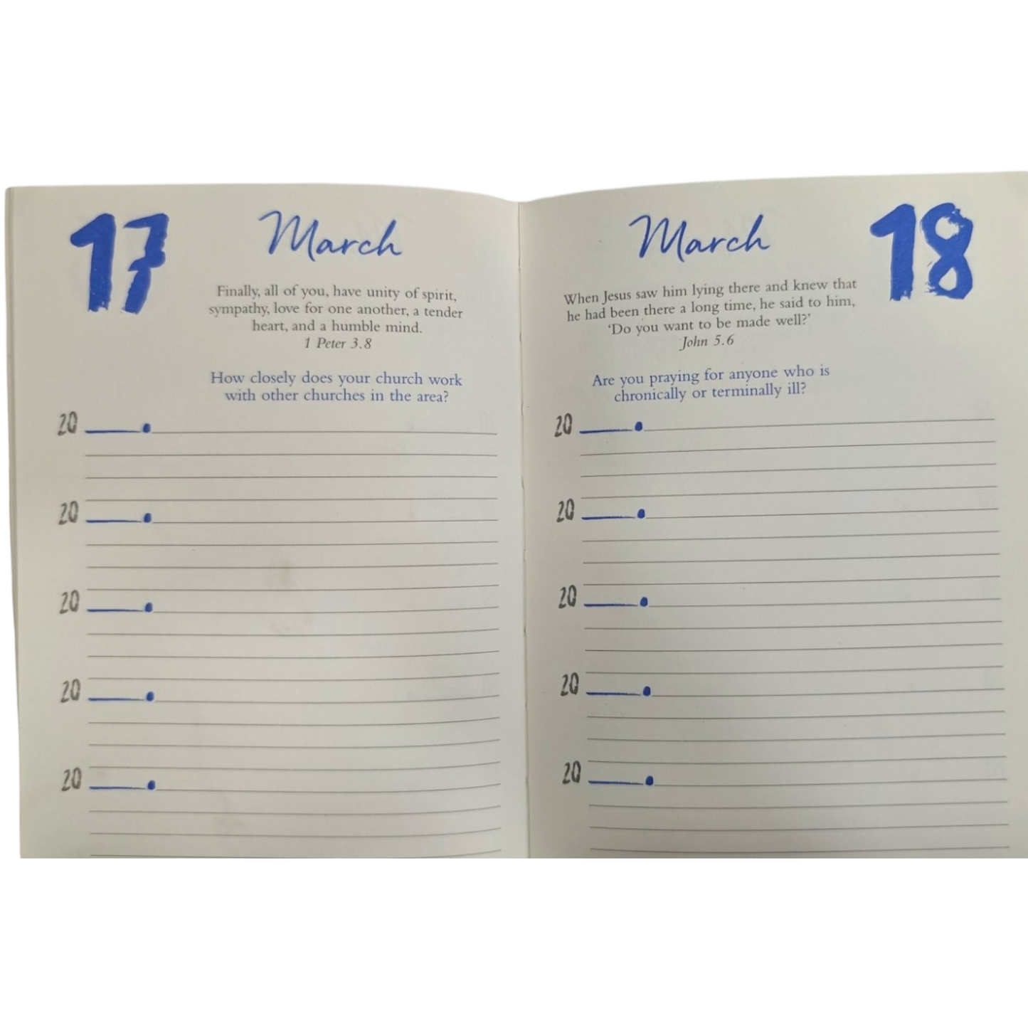 Q&A Bible Verse 5-Year Journal – Guided Christian Journal | ISBN 9780281083237