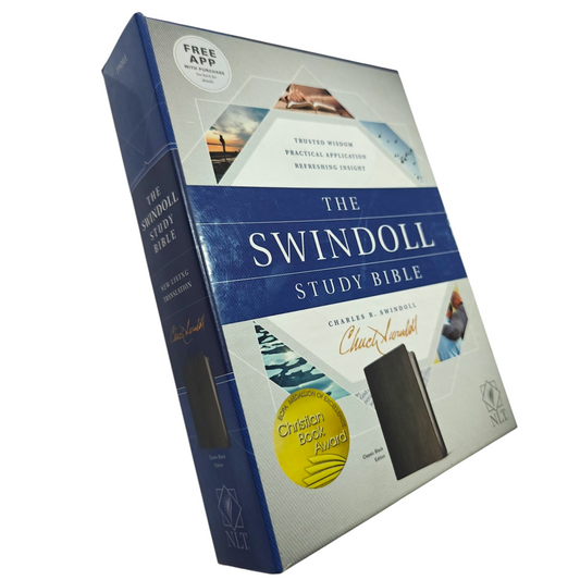 NLT, The Swindoll Study Bible, Hardcover | Practical Application and Timeless Wisdom from Chuck Swindoll (ISBN 9781496431110)