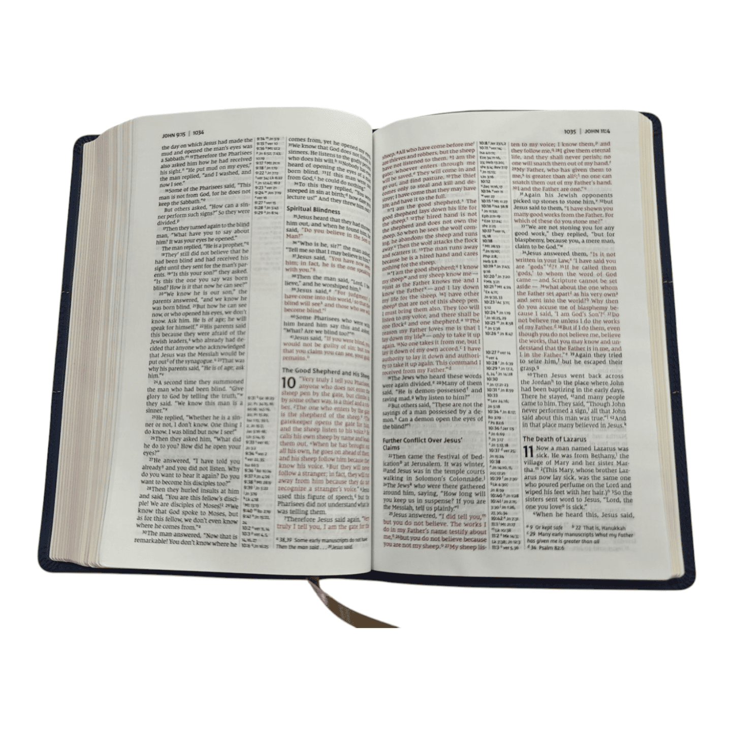 Thinline Reference Bible – Compact Portable Edition with Cross-References (ISBN: 9780310462729)