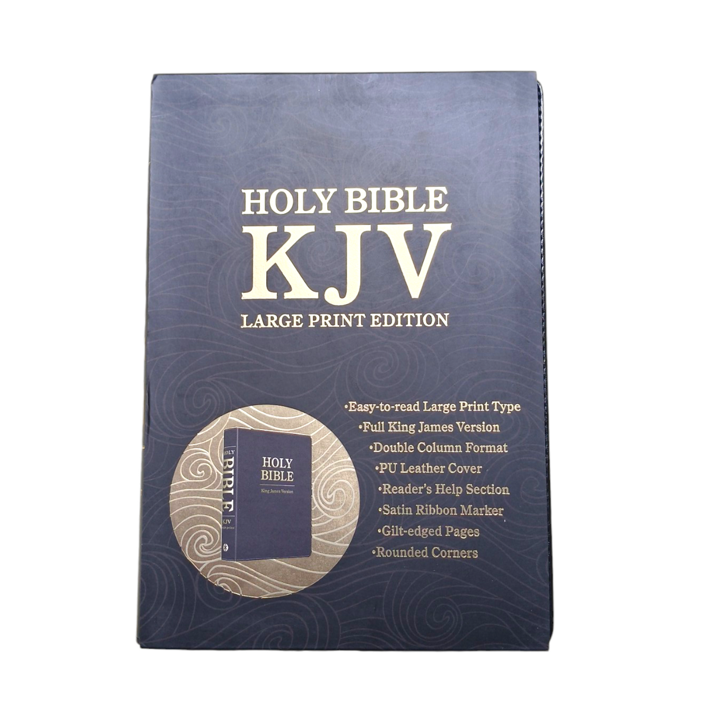 KJV Large Print Edition | Golden Edge Bible | Large Print | In Multiple Color | Pack Of 1