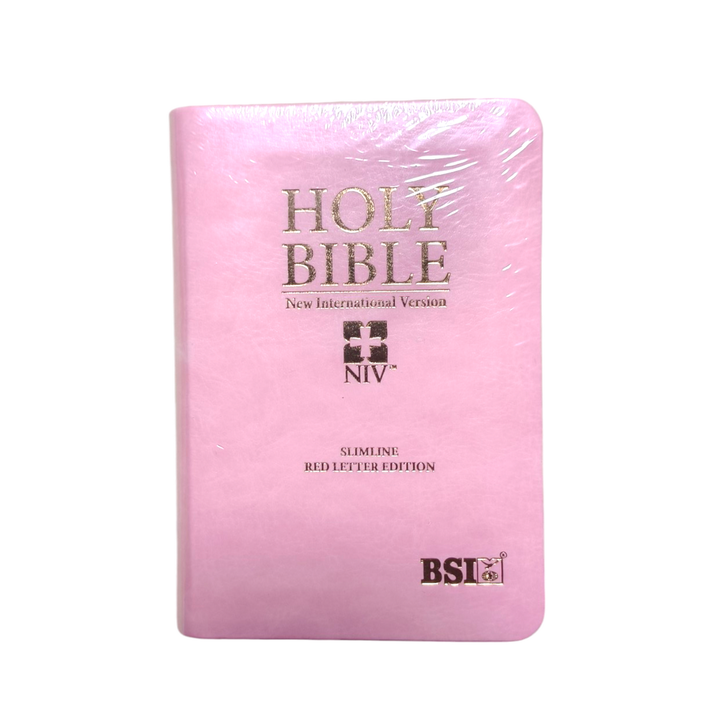 NIV Bible Slimline Bible | Red Letter In Side the Bible | Pocket Size Edition | In English | Golden Edge Bible | In Multiple Color