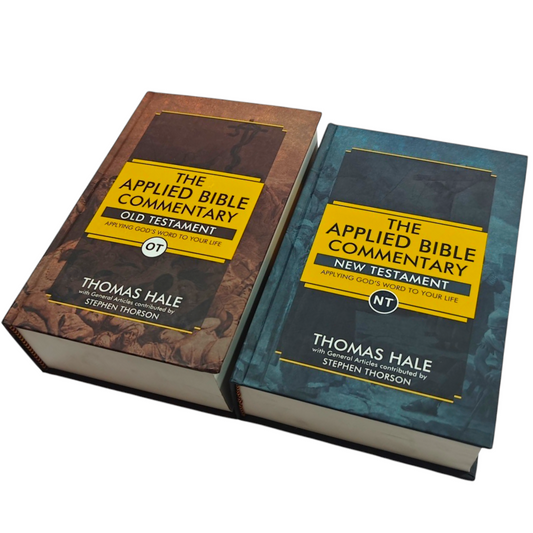 The Applied Bible Commentary – by Dr. Thomas Hale & Stephen Thorson | Practical, Verse-by-Verse Life Application for Entire Bible | Perfect for Pastors, Missionaries & Daily Devotion | Hardcover | ISBN 9789389138719