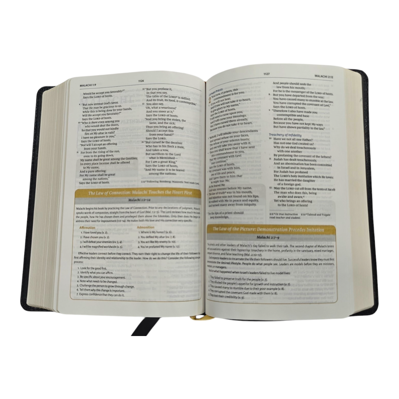 The Maxwell Leadership Bible, Compact Edition – NKJV, Hardcover, Leadership Lessons from John C. Maxwell, Red Letter Edition – ISBN 9780785241867