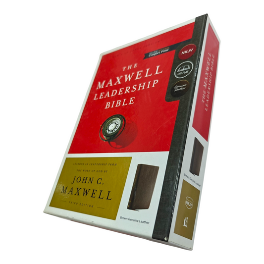 The Maxwell Leadership Bible, NKJV - Hardcover, Updated Edition, With Leadership Lessons from John C. Maxwell – ISBN 9780785218654