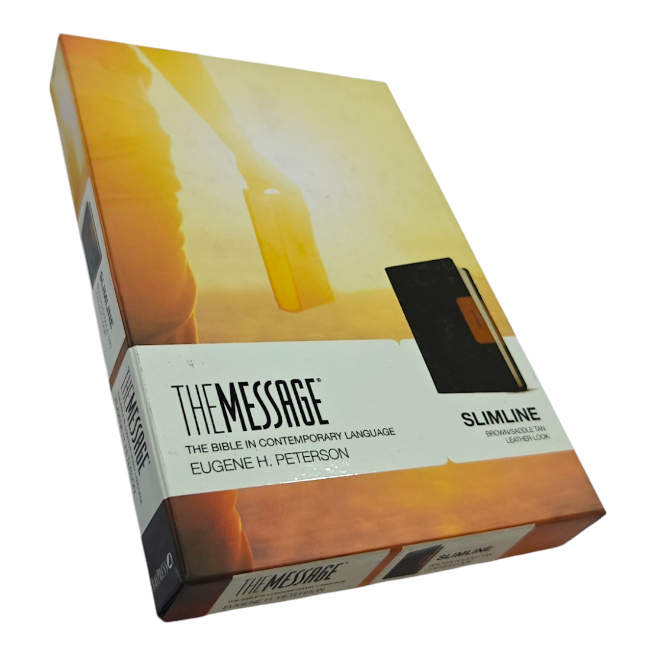 The Message Bible – Contemporary Paraphrase, Compact Leathersoft, Portable & Readable Like a Novel, Perfect for New Believers & Devotions | ISBN 9781631464317