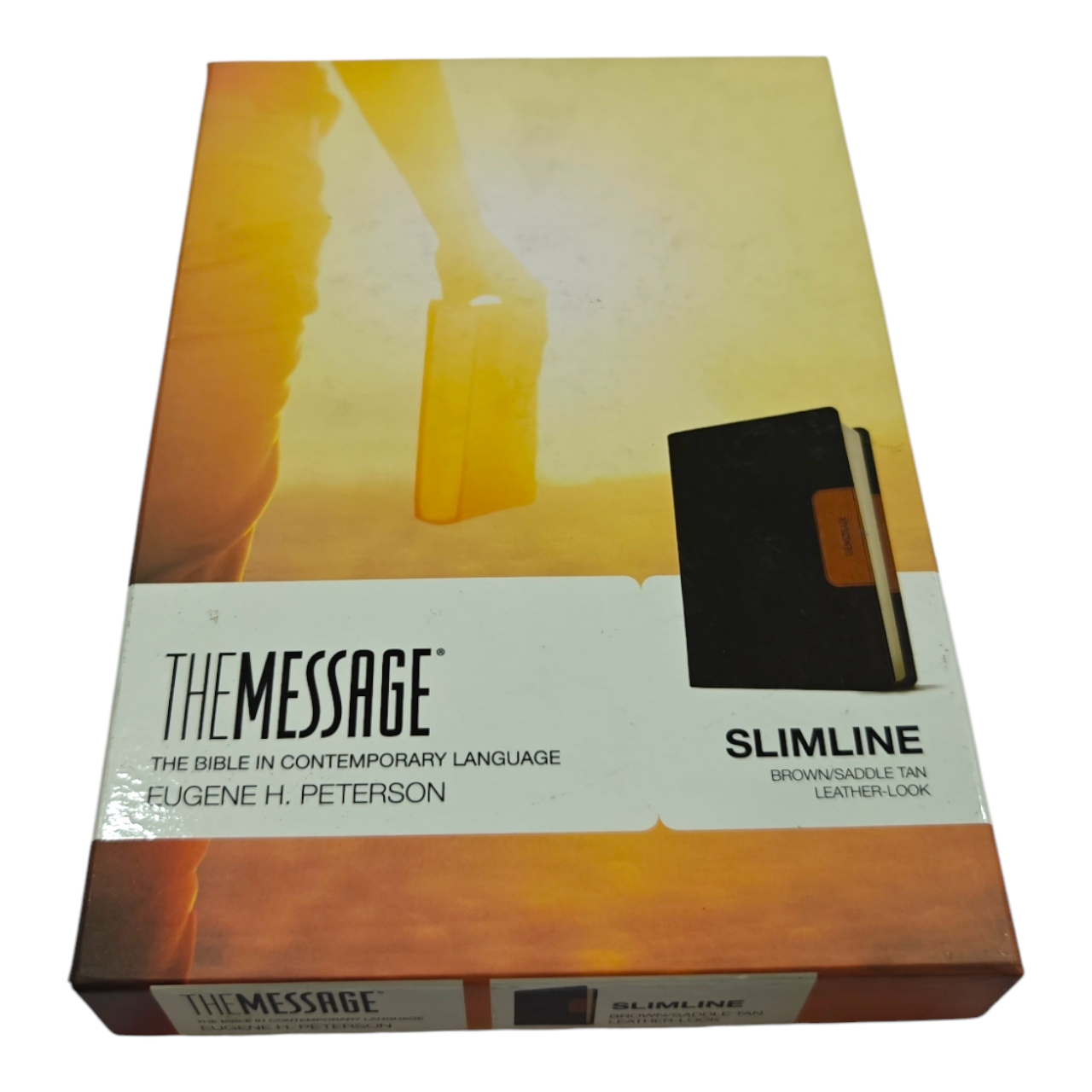 The Message Bible – Contemporary Paraphrase, Compact Leathersoft, Portable & Readable Like a Novel, Perfect for New Believers & Devotions | ISBN 9781631464317