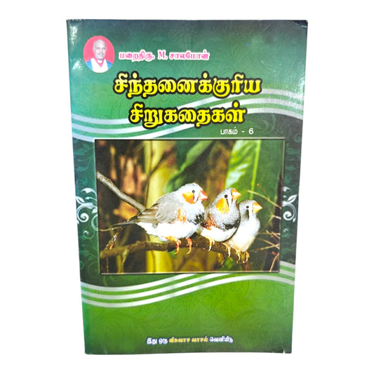சிந்தனைக்குரிய சிறுகதைகள் பாகம் 6 | Tamil Christian Short Stories Book | Moral Stories & Spiritual Reflections | மறைதிரு. M. சாலமோன்
