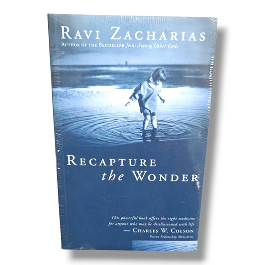 Christian Bible Recapture the Wonder by Ravi Zacharias | Christian Living, Faith, Spiritual Growth & Inspirational Book