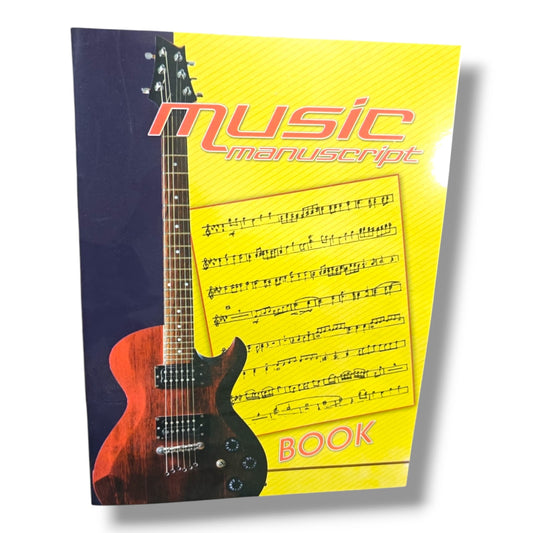 Christian Music Manuscript Book | Blank Staff Paper Notebook for Hymns, Choir, Worship & Music Composition | Paperback