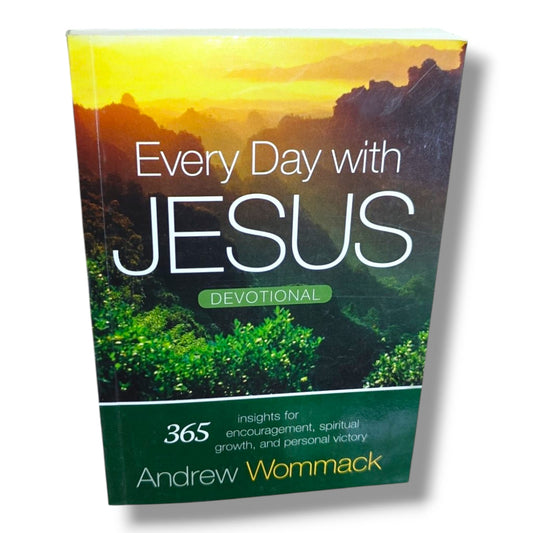 Every Day with Jesus: 365 Daily Devotional Insights for Encouragement, Spiritual Growth & Personal Victory by Andrew Wommack | Christian Books