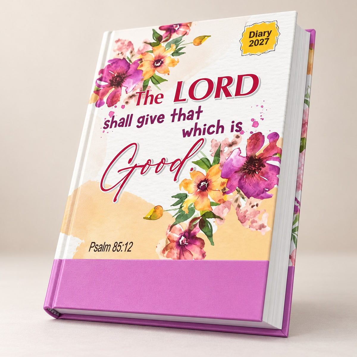 2027 Christian Gift Combo Set – 2 Hardcover Diaries + Our Daily Bread English Devotional