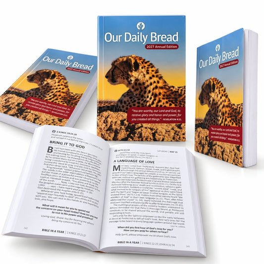 Our Daily Bread Annual 2027 – English, Tamil & Hindi Daily Devotional
