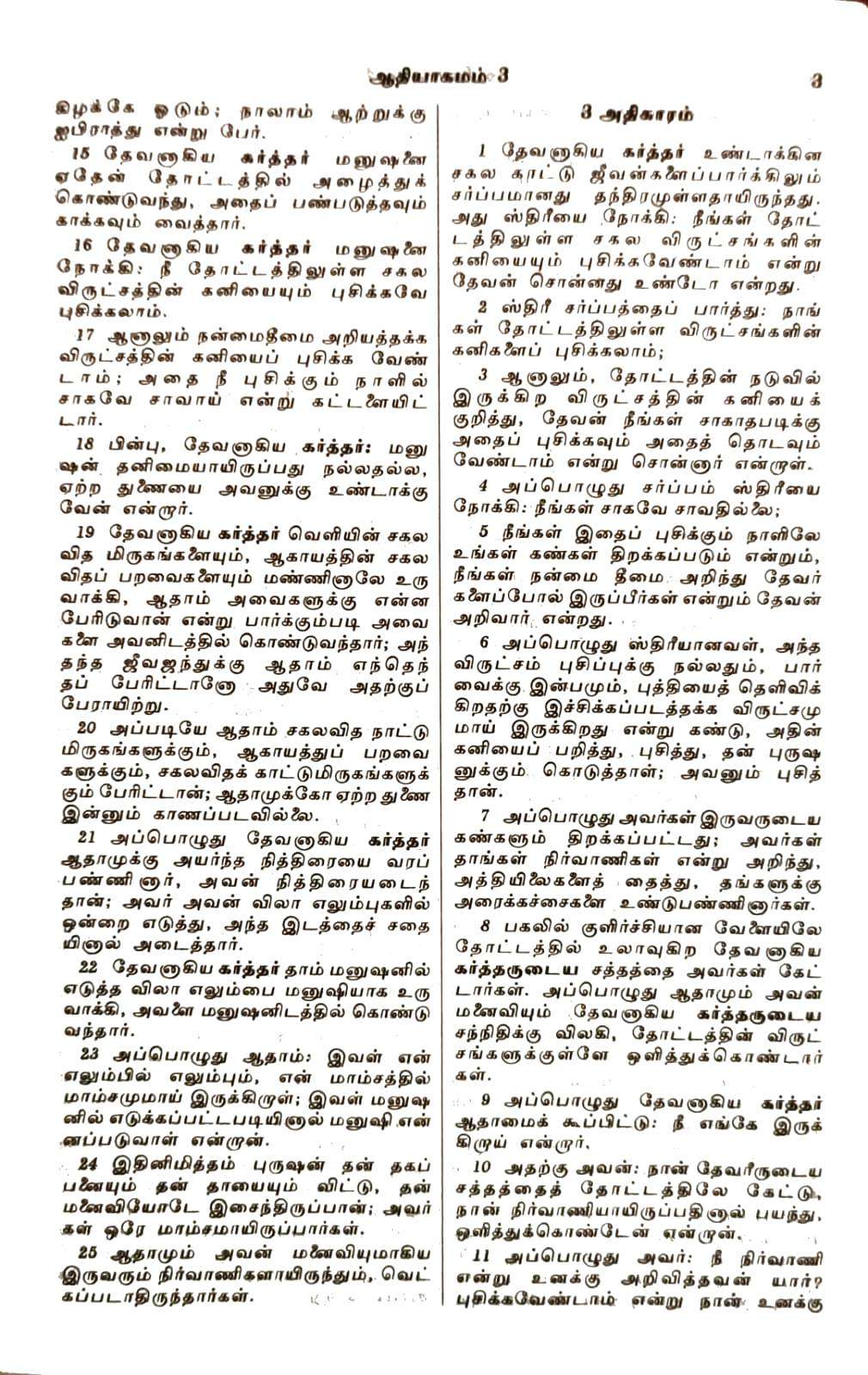 Tamil Bible: Classic Plus Red Letter Edition with Concordance - Demi Size, Premium China Print