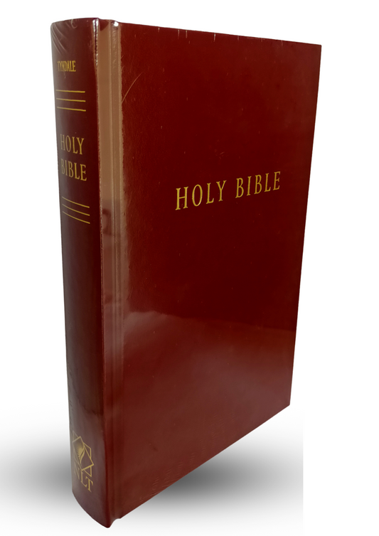 Pew Bible NLT (Hardcover, Burgundy/maroon)