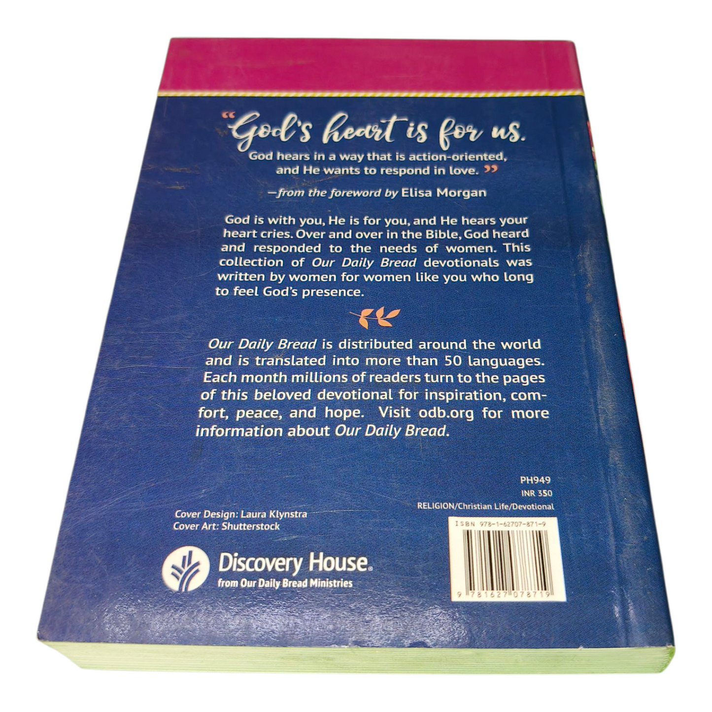 2026 Our Daily Bread “God Heard Her” Women’s Planner – Beautifully Designed English Bible Verse & Devotional Diary with Prayer, Gratitude & Monthly Planning Pages