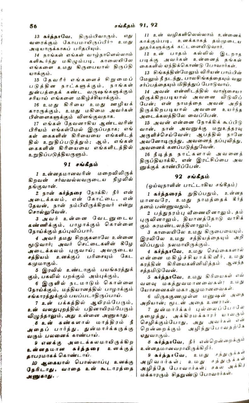 Tamil Bible New Testament with Psalms and Proverbs - BSI Edition, Paperback, 9788122134773