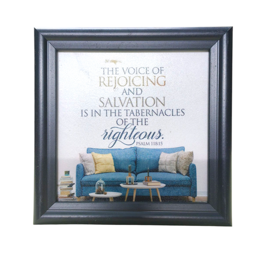 Bible Verse Frame Board | 5x5 Inch Size | High-Quality | Stand Frame's | Durable Design
