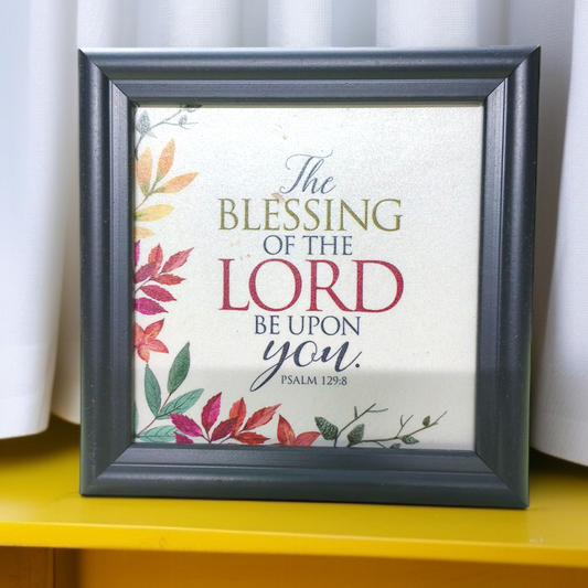 Bible Verse Frame Board | 5x5 Inch Size | High-Quality | Stand Frame's | Durable Design