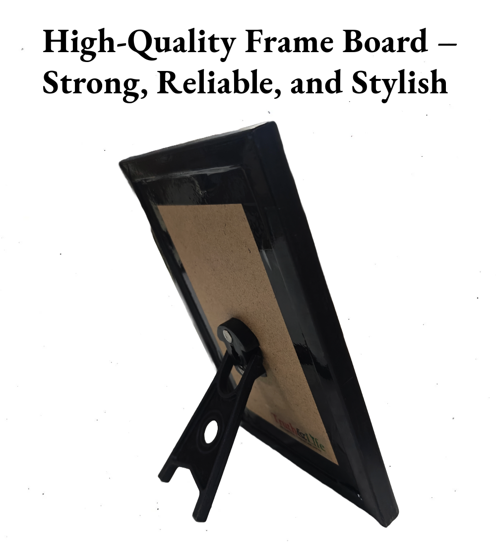 English Bible Verse Frame Board – 7x5 Inch Size, Premium High-Quality Design