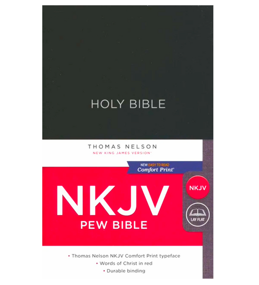 Thomas Nelson Pew Bible | NKJV Version | New Edition | Brown Hard Bound