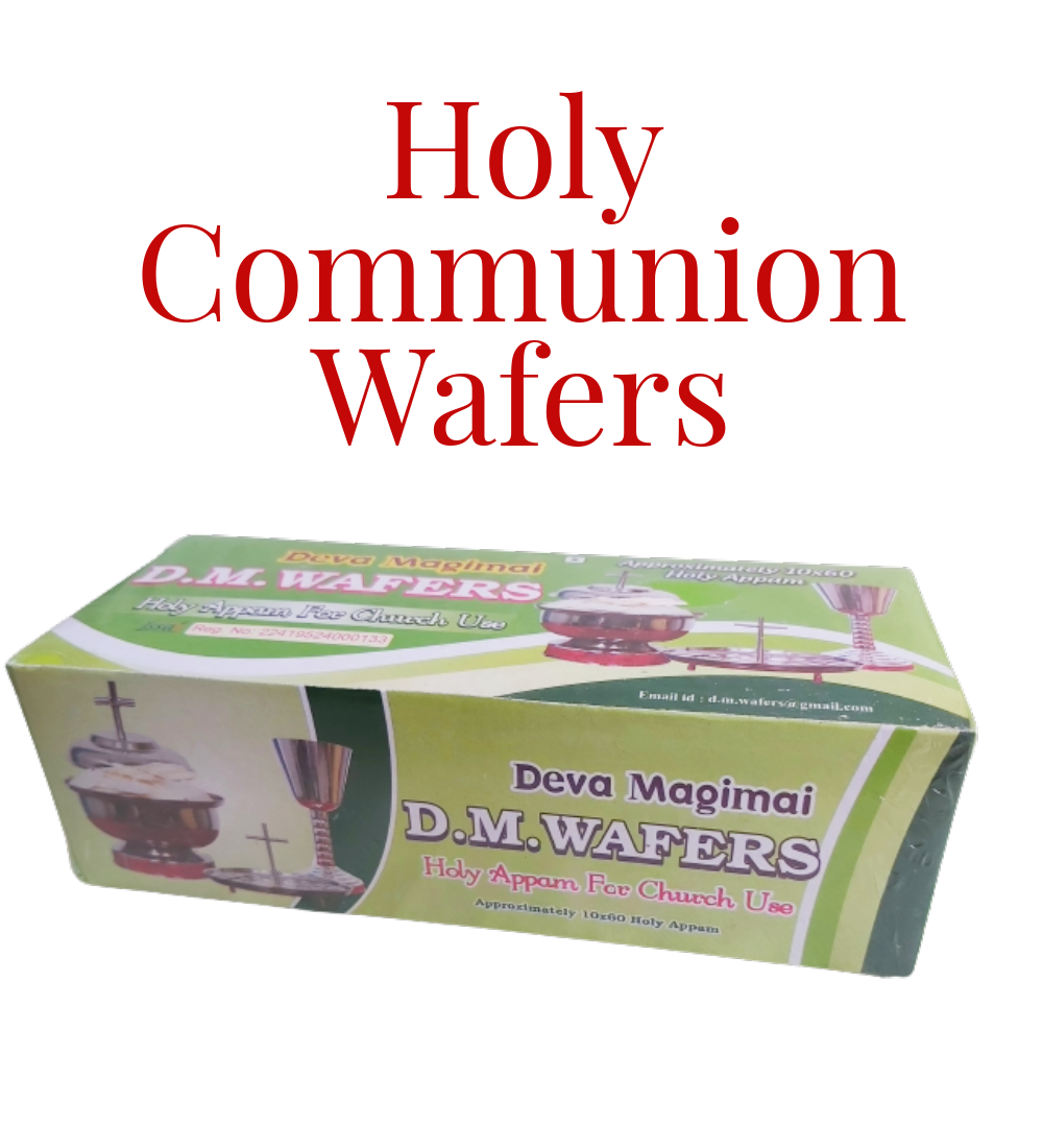 The Holy Communion Wafers | Communion Bread | 600 Appam Holy Communion Wafers | For The Lord Communion | 600 Wafers Available In The Box