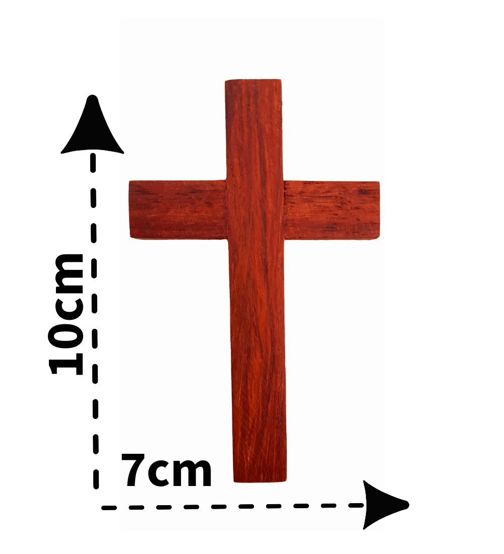 Dark Wood Cross Small | Made By Pure Wood