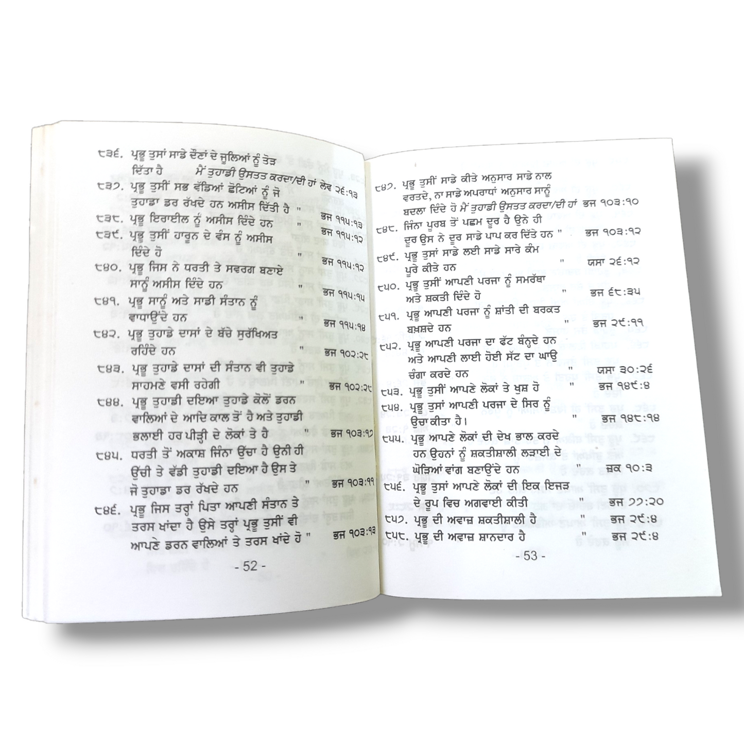 Thousand Praise Book In Punjabi | New Edition | Pack Of 5