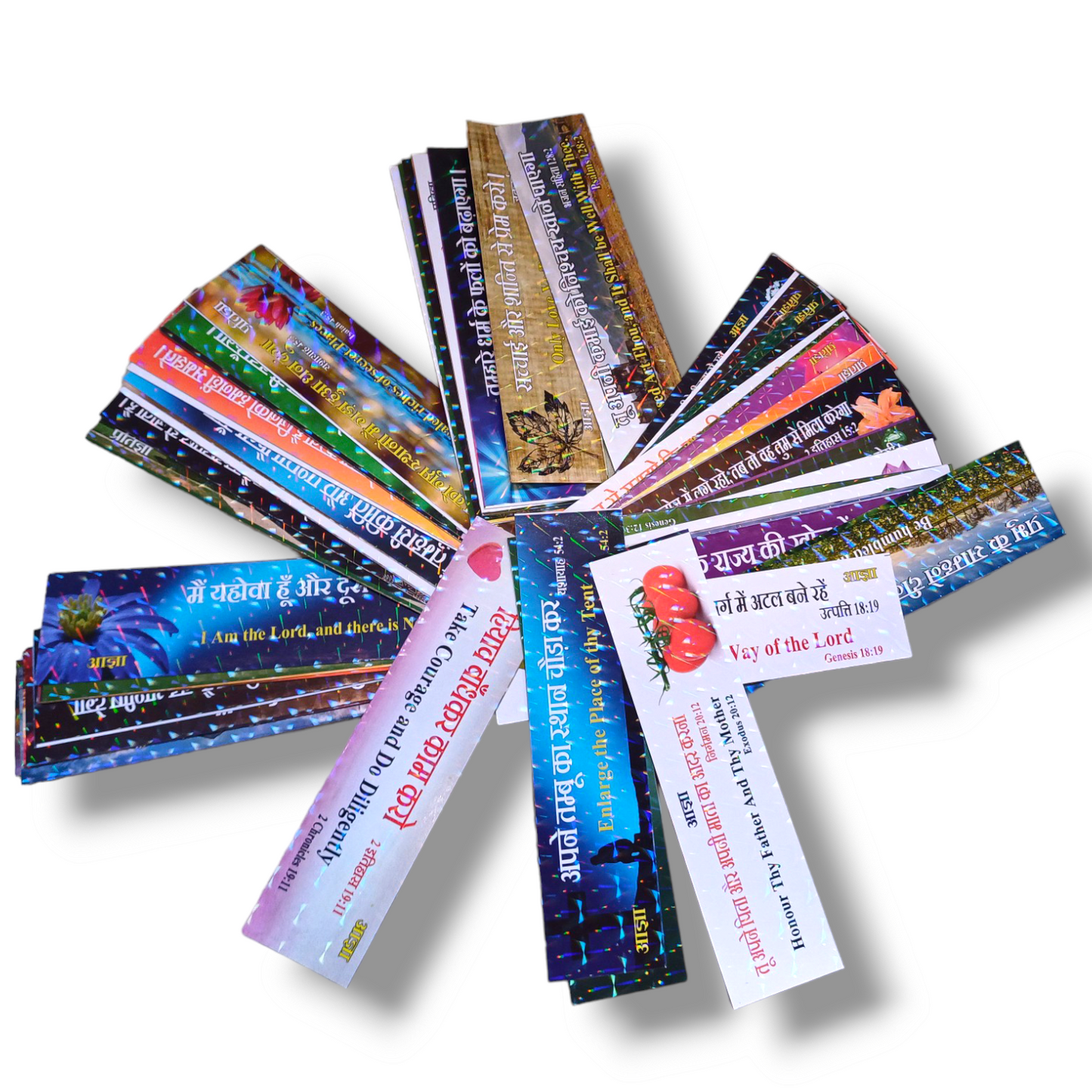Promise Card's | Double Side Promise Word's | 100 Different Promise Card's In a Box | 3D Effect