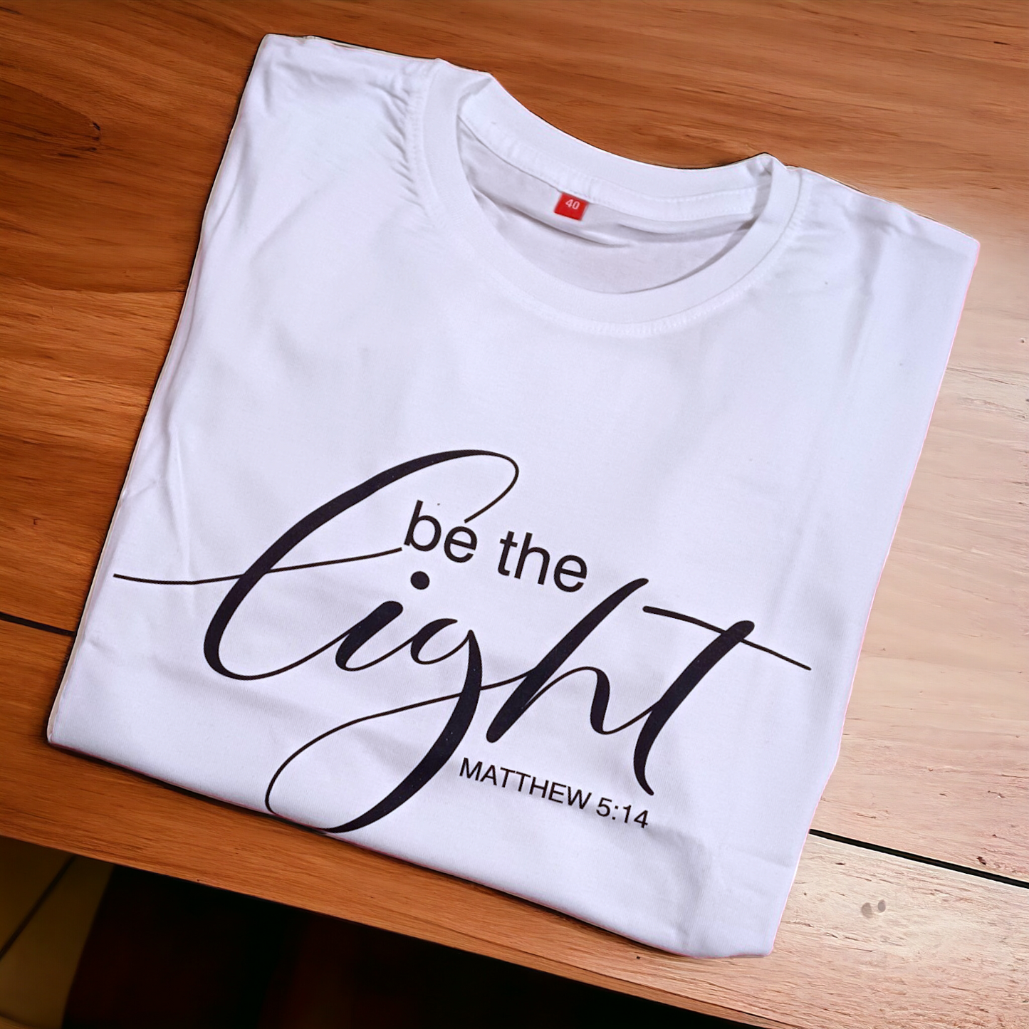 Bible Verses Printed T-Shirts | Pure Cotton | Mathew 5:14 | In All Size & Color