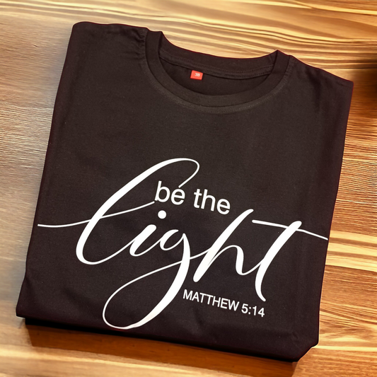 Bible Verses Printed T-Shirts | Pure Cotton | Mathew 5:14 | In All Size & Color