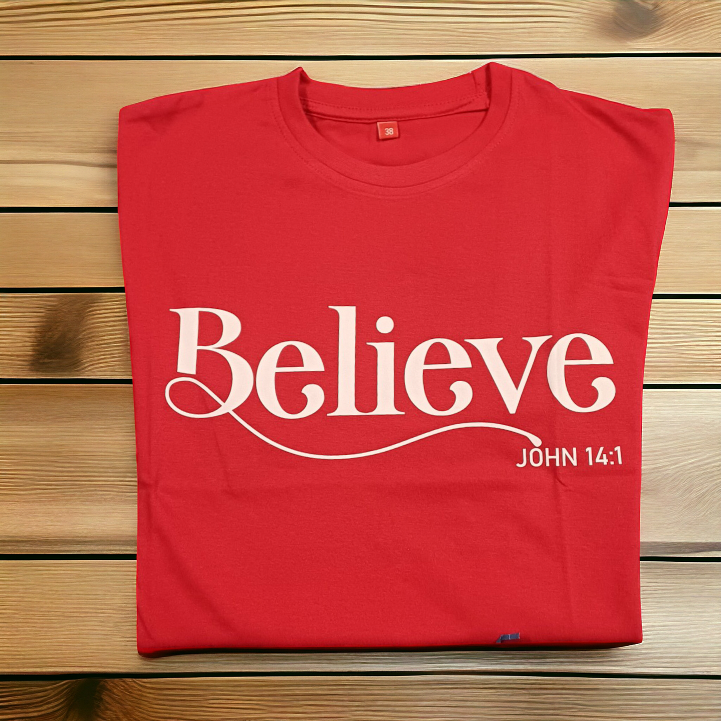 Bible Verses Printed T-Shirts | Pure Cotton | John 14:1 | In All Size & Color