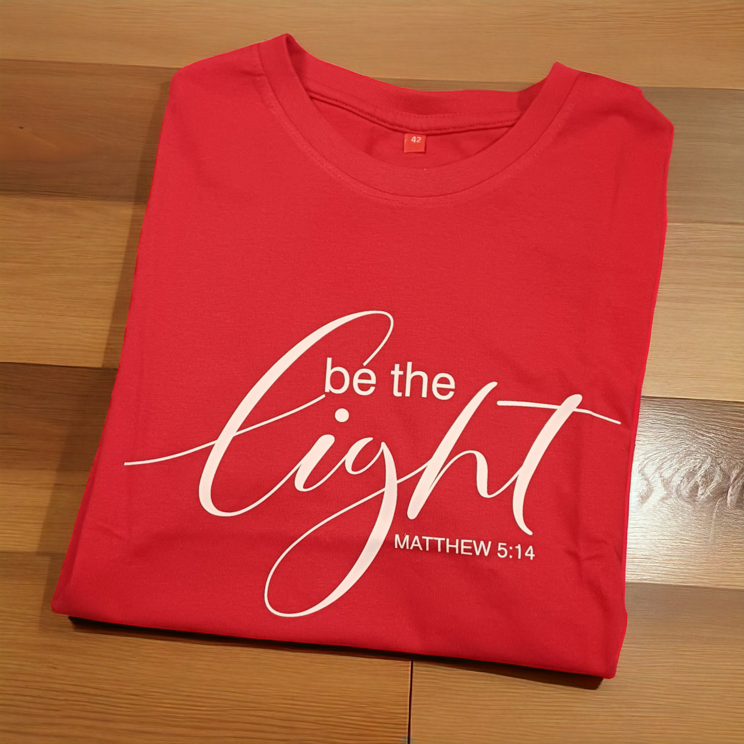 Bible Verses Printed T-Shirts | Pure Cotton | Mathew 5:14 | In All Size & Color