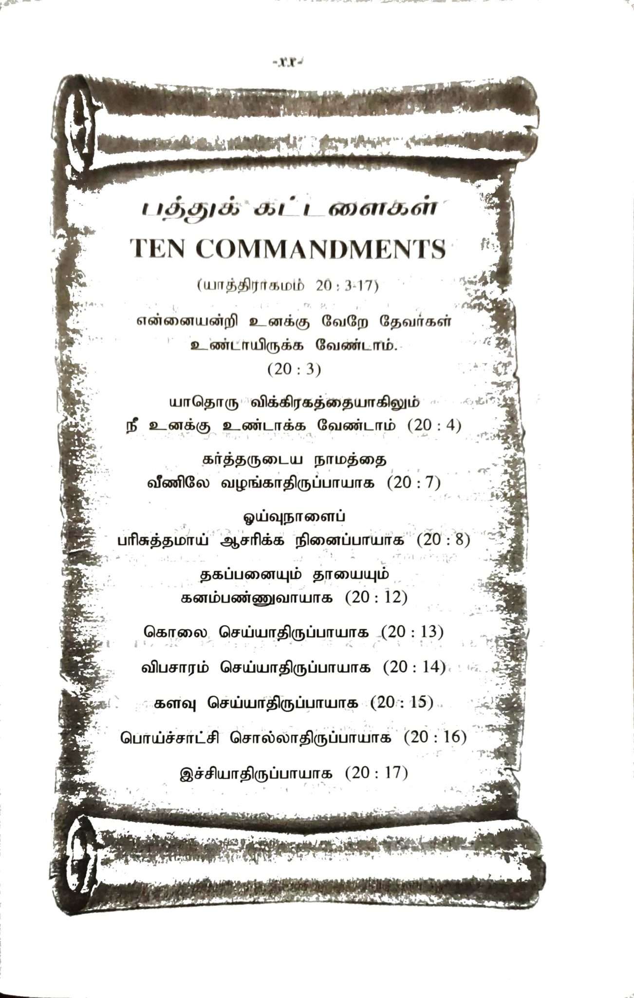 Tamil Bible Red Letter Edition with Study Helps - Semi Royal Size, Premium Black Leather Bound Edition