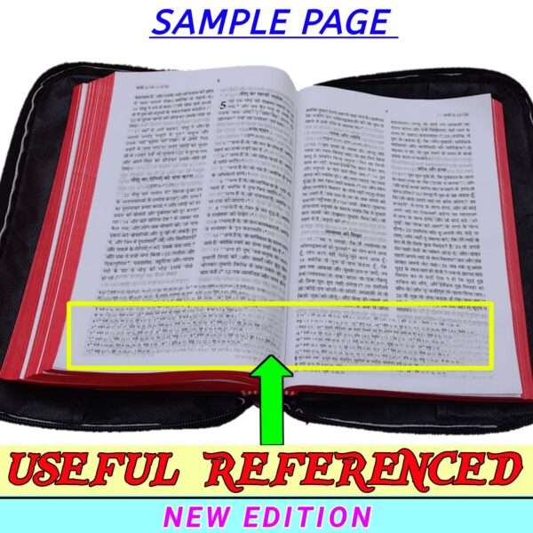 The Holy New 2022 Edition Hindi Bible With Rexine Bible Cover Combo Offer
