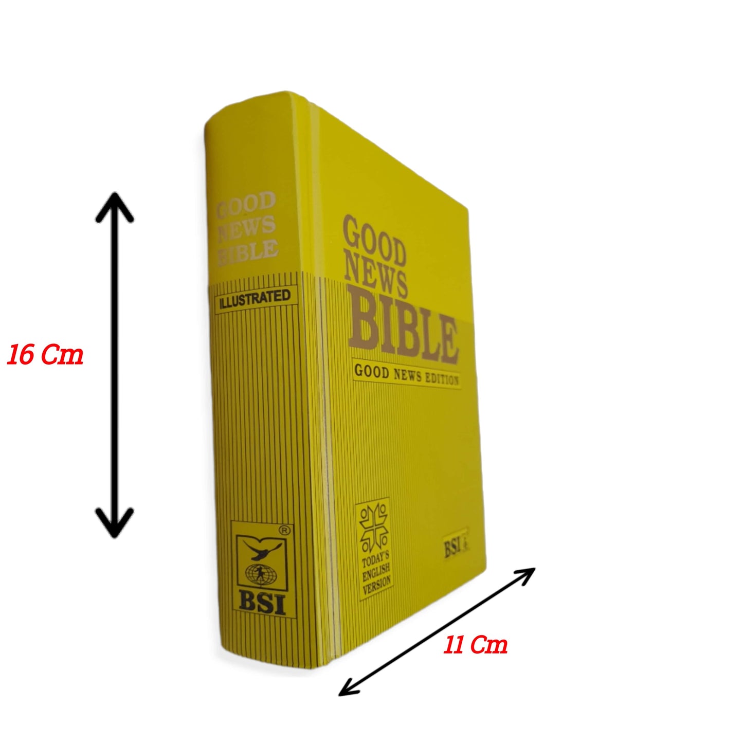 The Holy Bible Good News Edition Compact Edition Yellow Color ( Today's English Version )