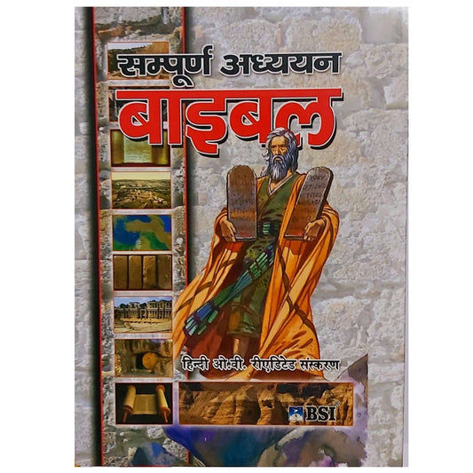 The Holy Hindi Study Bible , Sampoorn Adhyayan Study Bible , Complete Study Bible