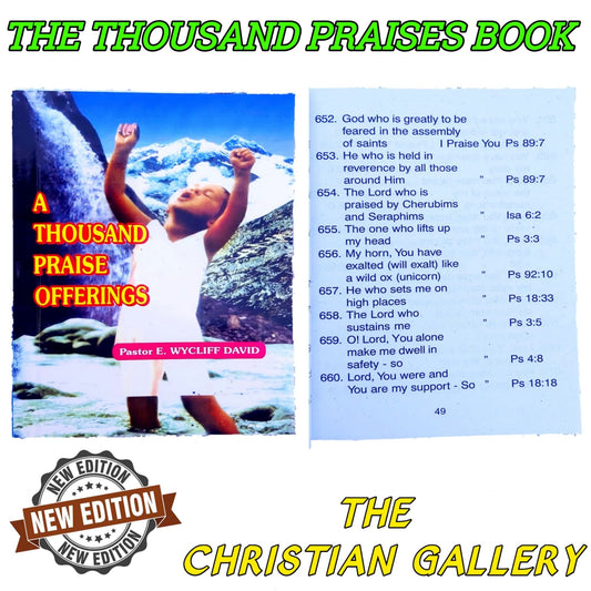 The Thousand Praises Book In English